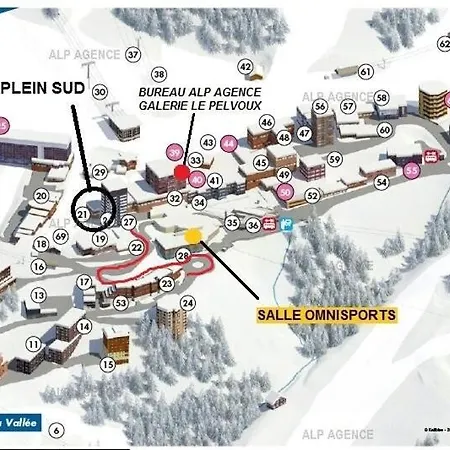 Le Plein Sud Centre - Divisible 4 Pers - Le Plein Sud- 027pl-plagne Centre Mae-5824 * La Plagne